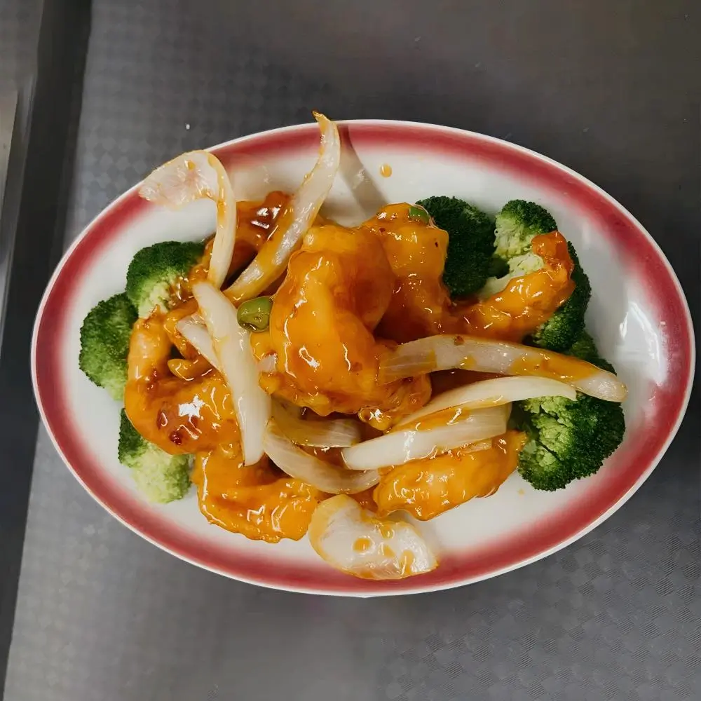 General Tao’s Shrimp at Asian Palace Chinese Restaurant in Wexford